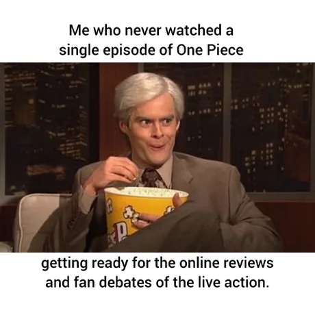 One Piece live action reviews - meme