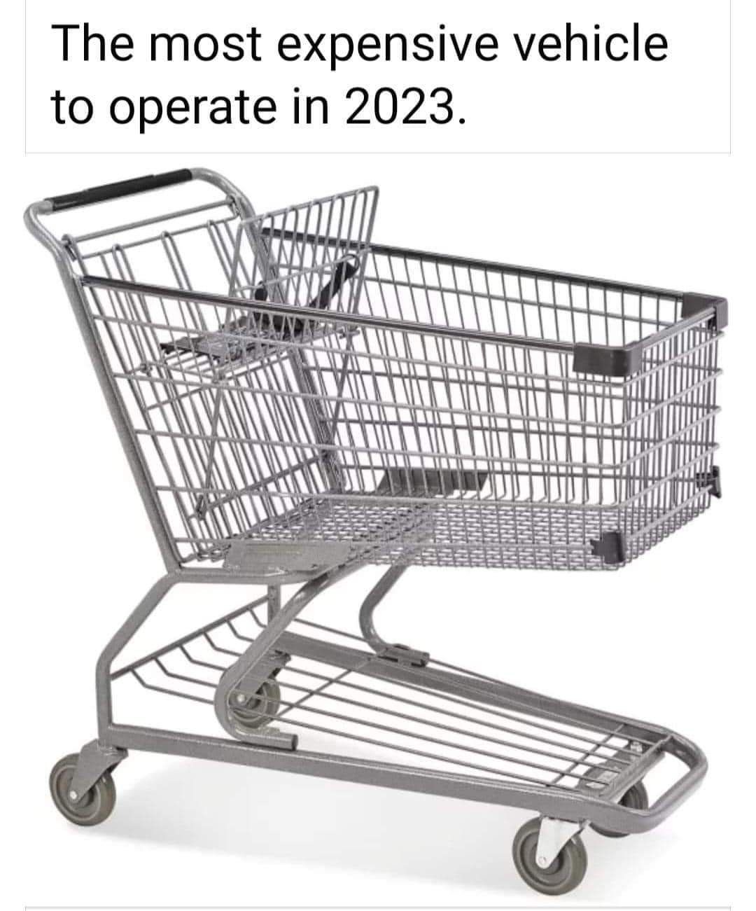 Most expensive vehicle to operate in 2023 - meme
