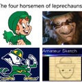 The four horsemen of leprechauns
