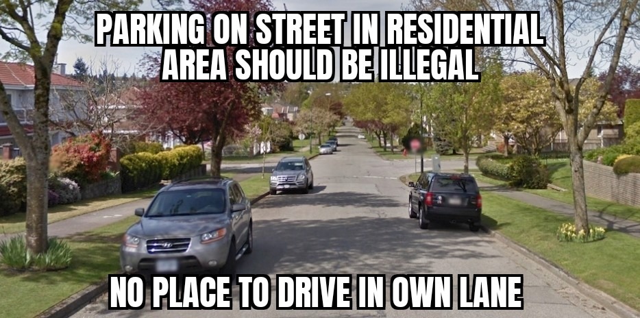 Illegal parking - meme