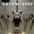 Satanitário ateu satanista.