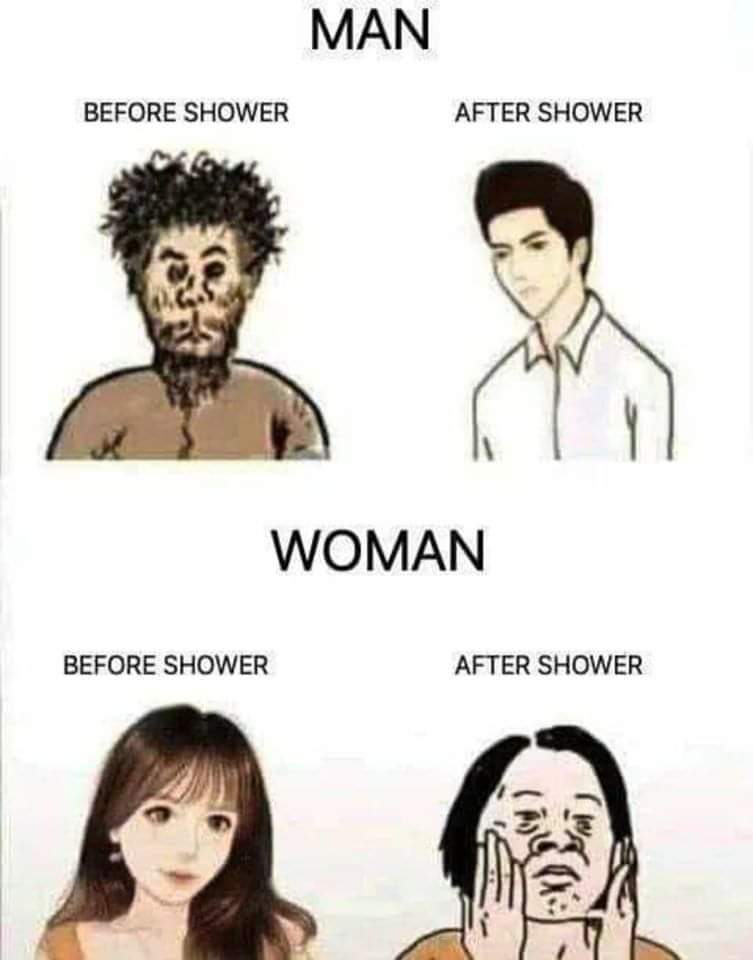 Insert shower - meme