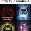 There are only four emotions