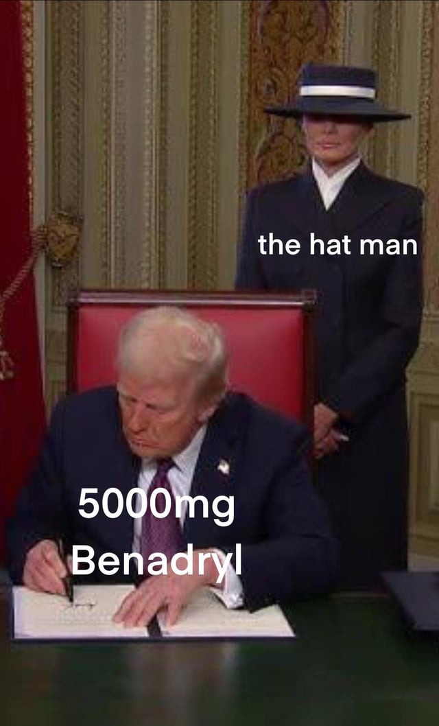 Melania inauguration hat meme