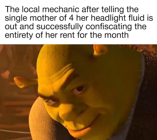 Local mechanic meme