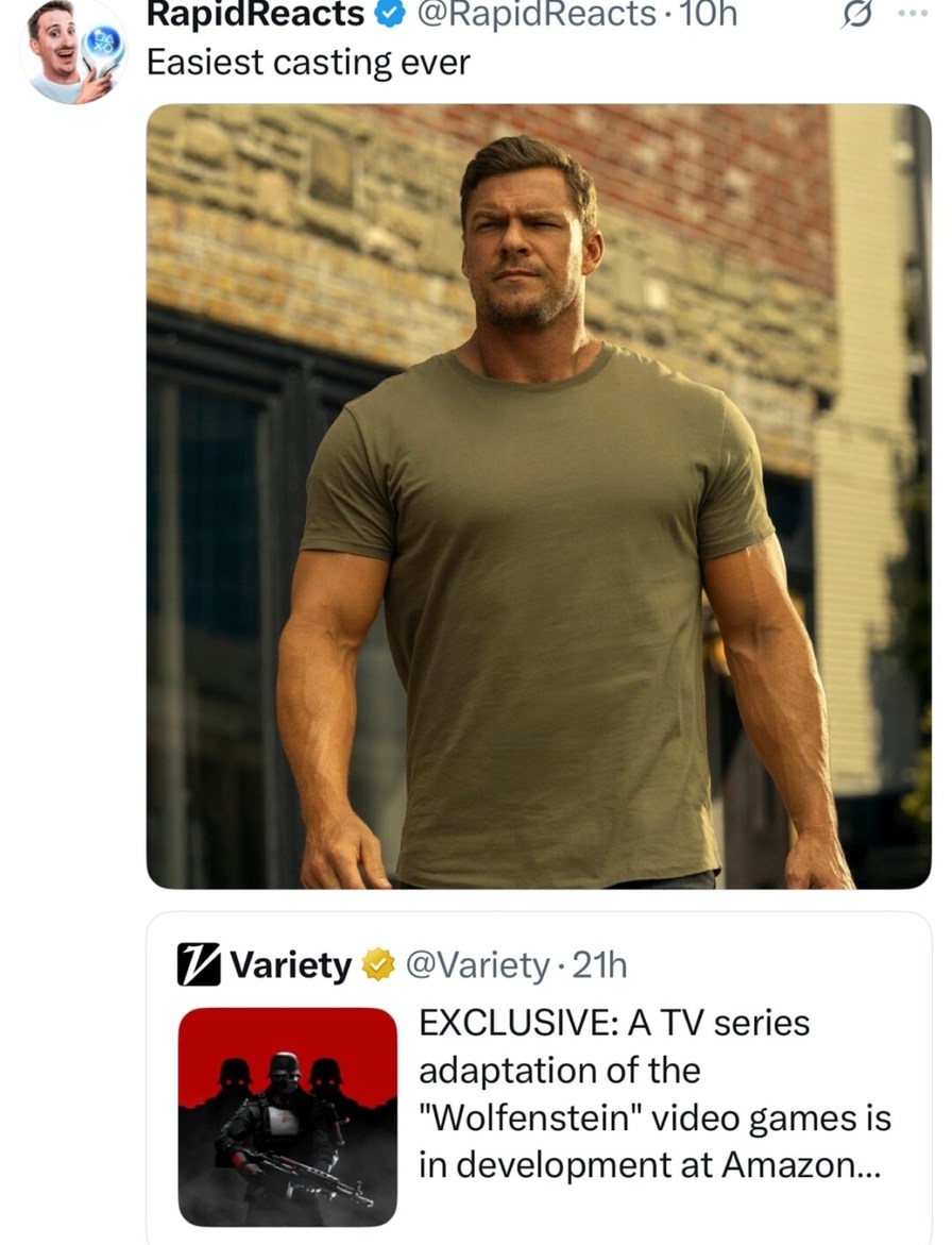 Wolfenstein series headed to Amazon - meme