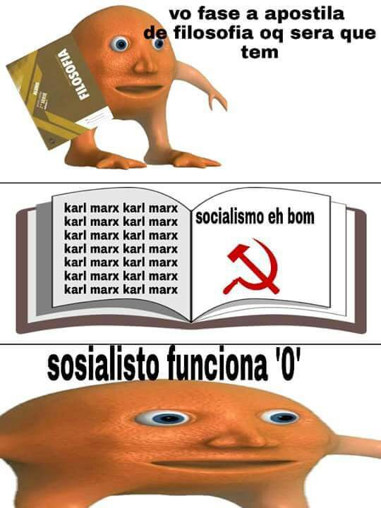 Socialismo das antigas (referência) - meme