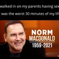 Norm McDonald R.I.P. 2021
