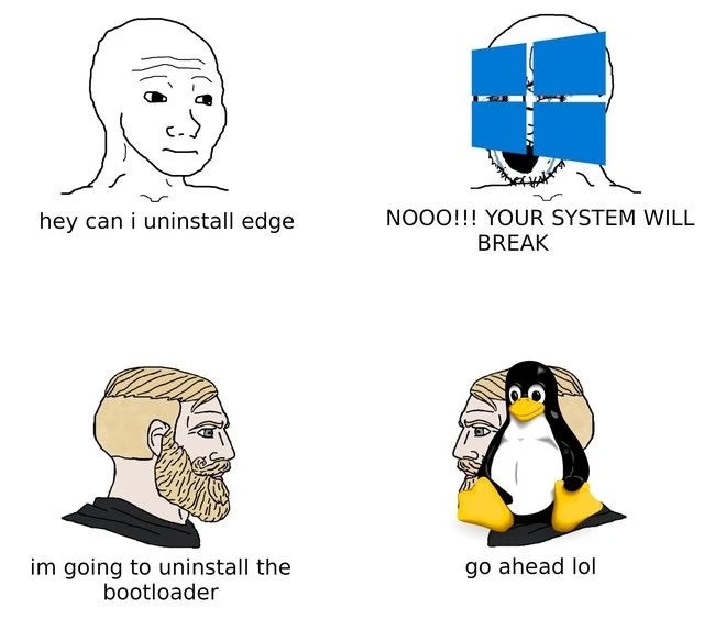 Linux yep - meme
