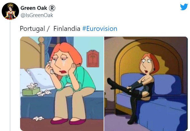 Portugal / Finlandia Eurovision - meme