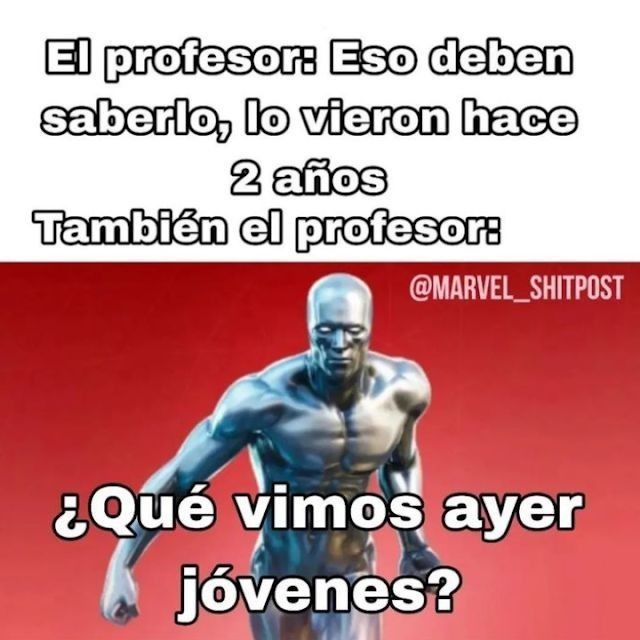 Profes de Biología/Mates - meme