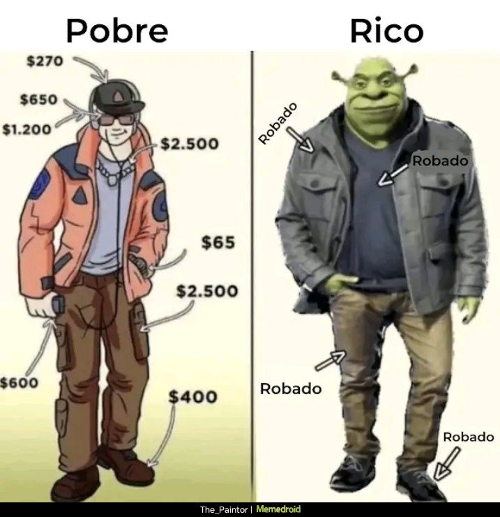 Hasta el meme es robado