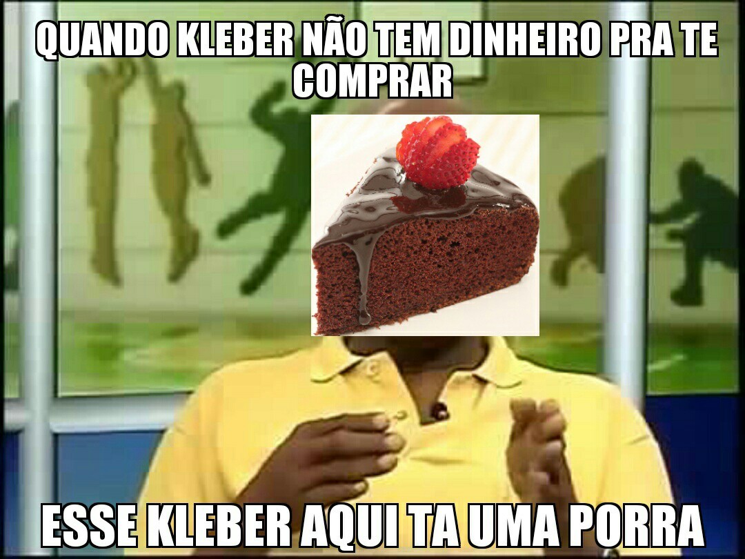 Kleber virou Funkeiro - meme