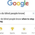 Poor blind people