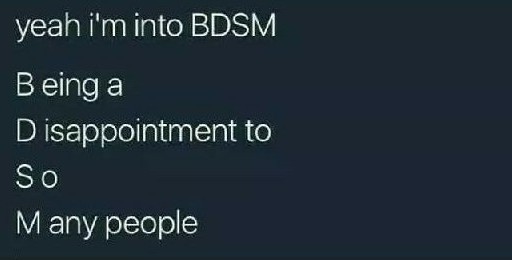 BDSM - meme