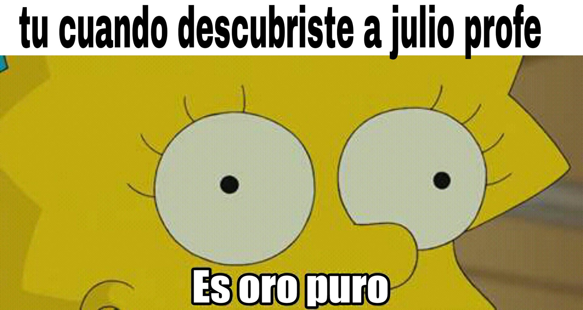 Julio profe - meme