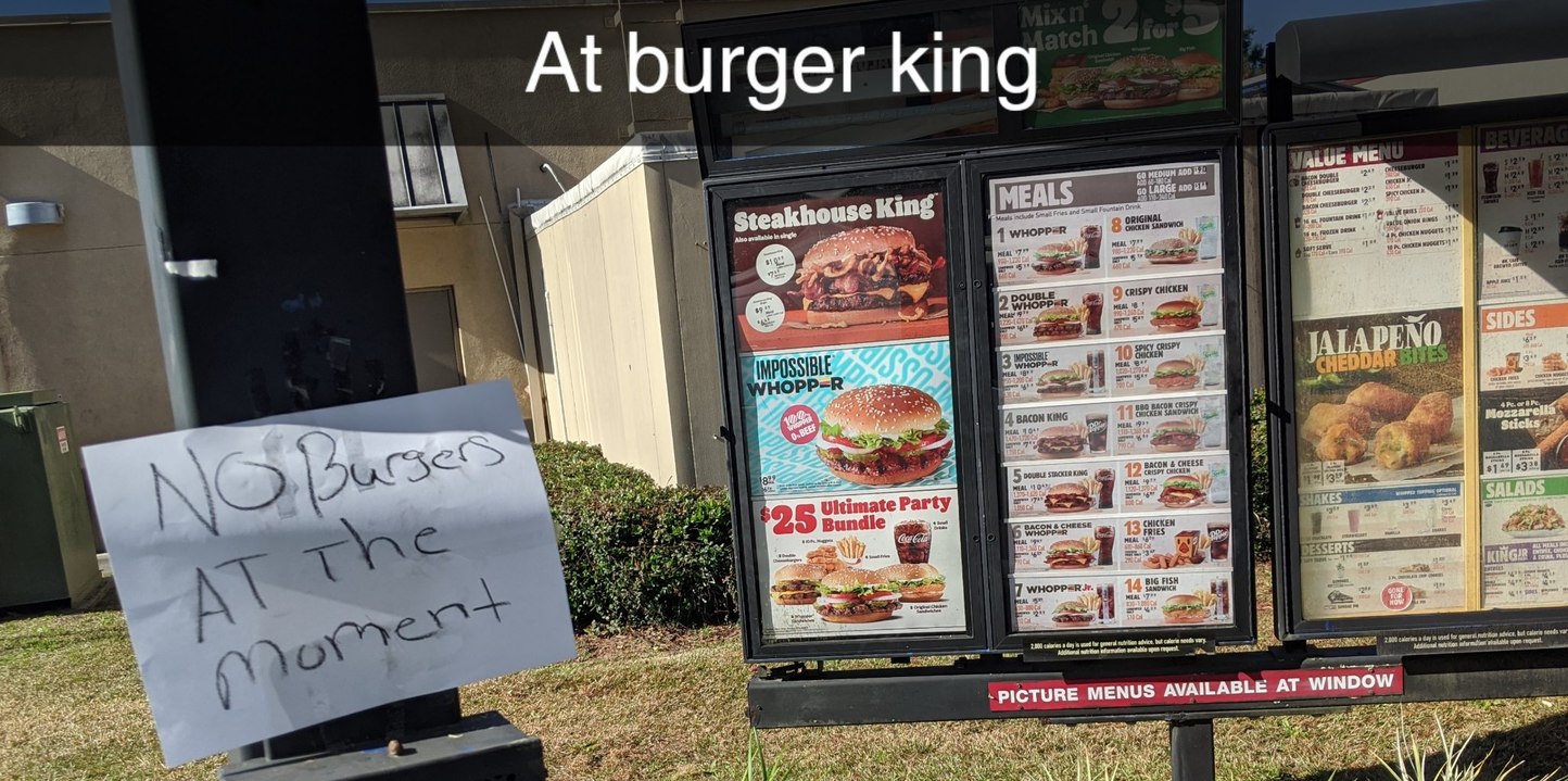 "Burger" King - meme