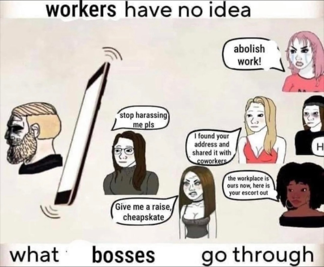 Don’t get me wrong, Some bosses are genuinely shit though - meme