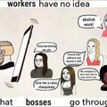Don’t get me wrong, Some bosses are genuinely shit though