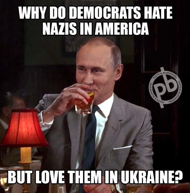 Nazis in Ukraine - meme