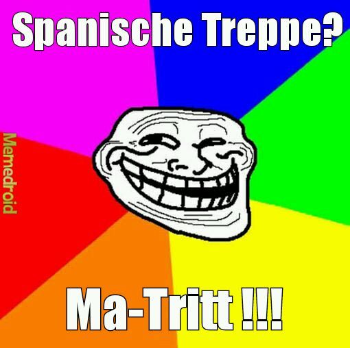 Treppe auf Spanisch - meme
