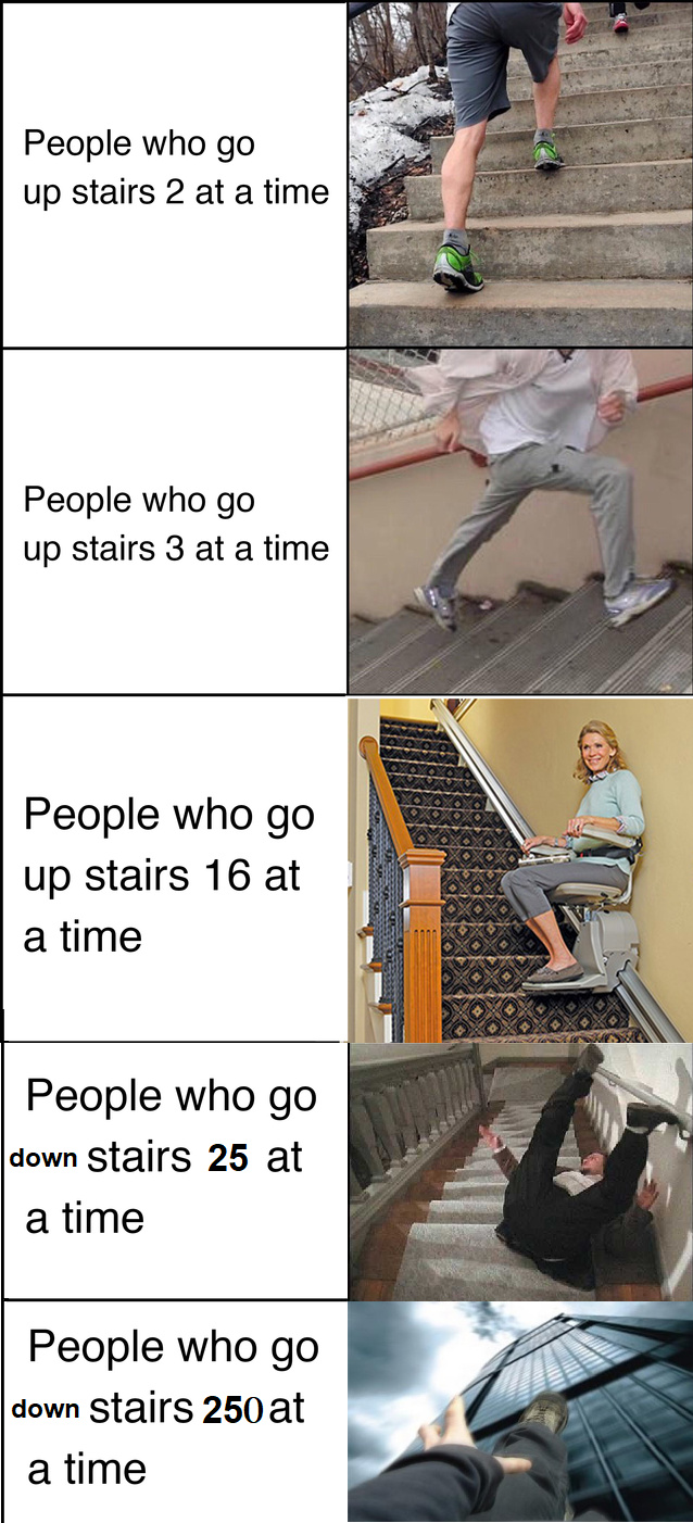 stairs,BigHomieK,meme,memes,gifs,funny,pictures,pics,gif,comic.