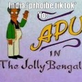 Apu en el alegre bengali