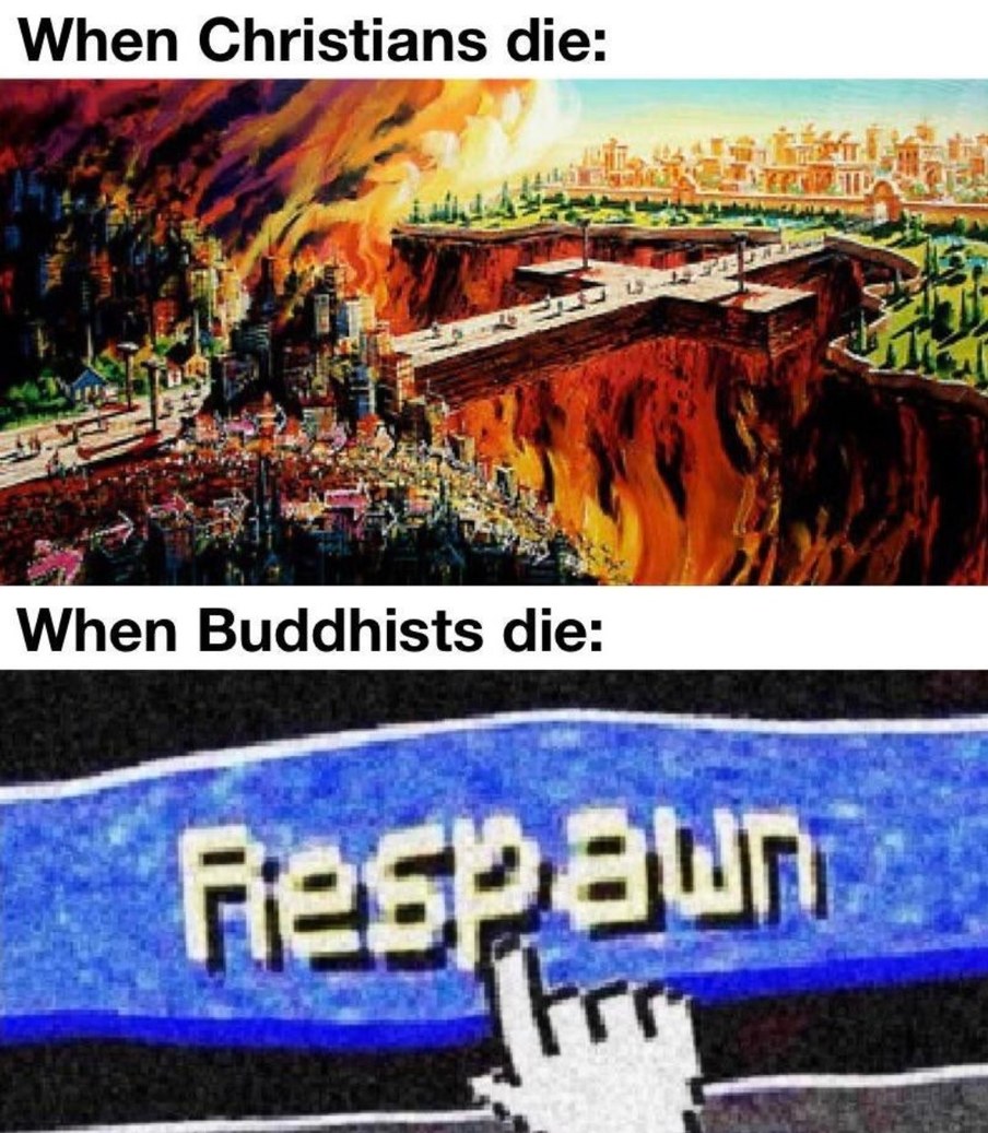 Buddha be like - meme