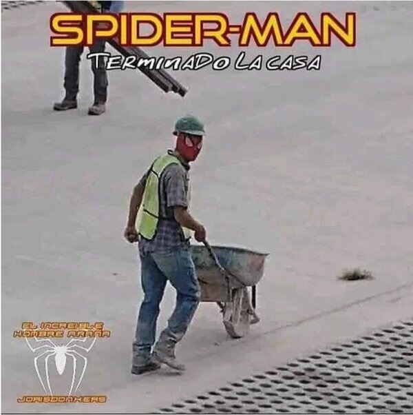 Spiderman 4 ya en grabación - meme