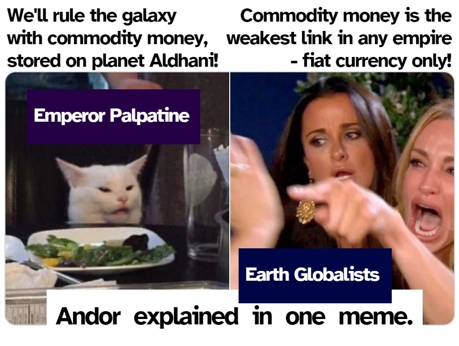 Star Wars economics 101 - meme
