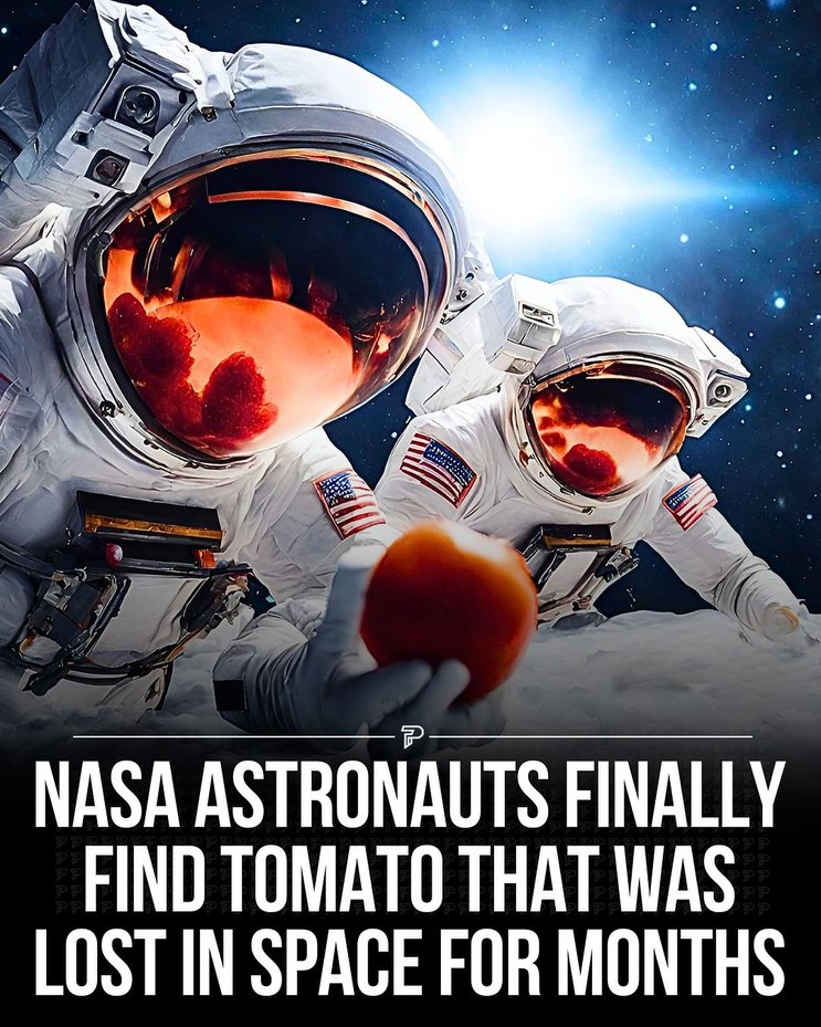 How tf do you lose a tomato in space - meme