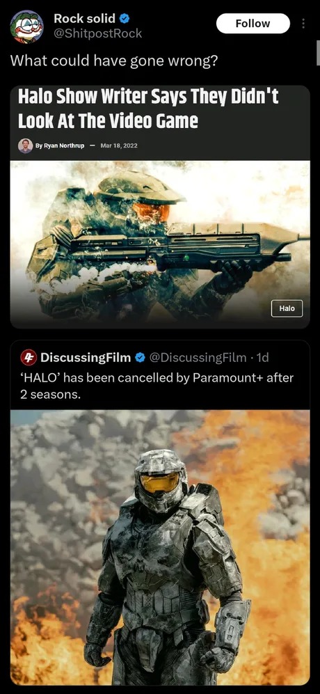 Halo series: How they started how they ended - meme