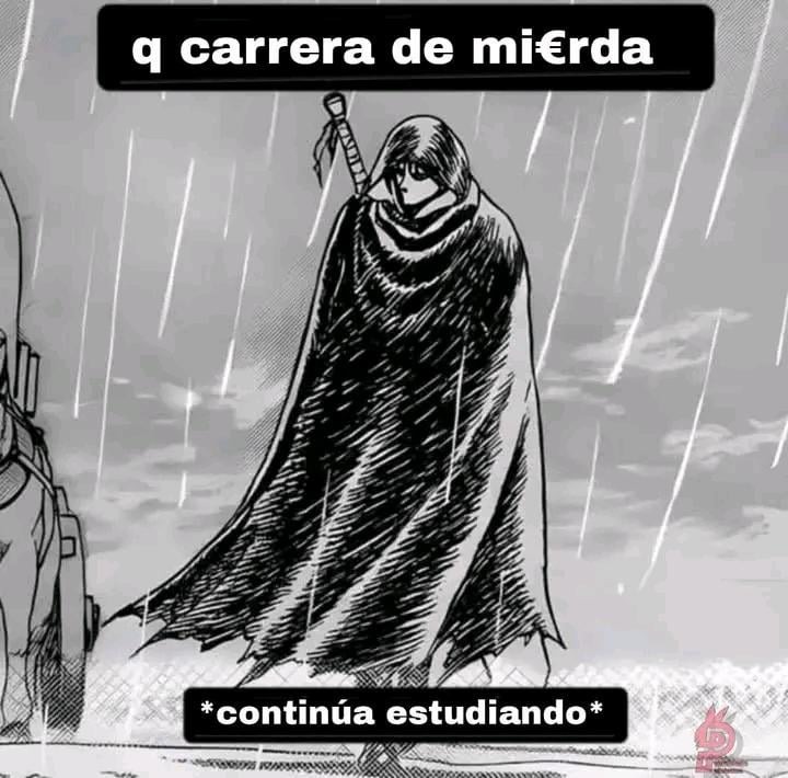 but sigo estudiando - meme