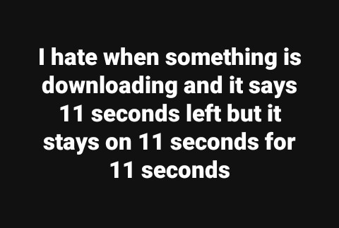 11 seconds - meme