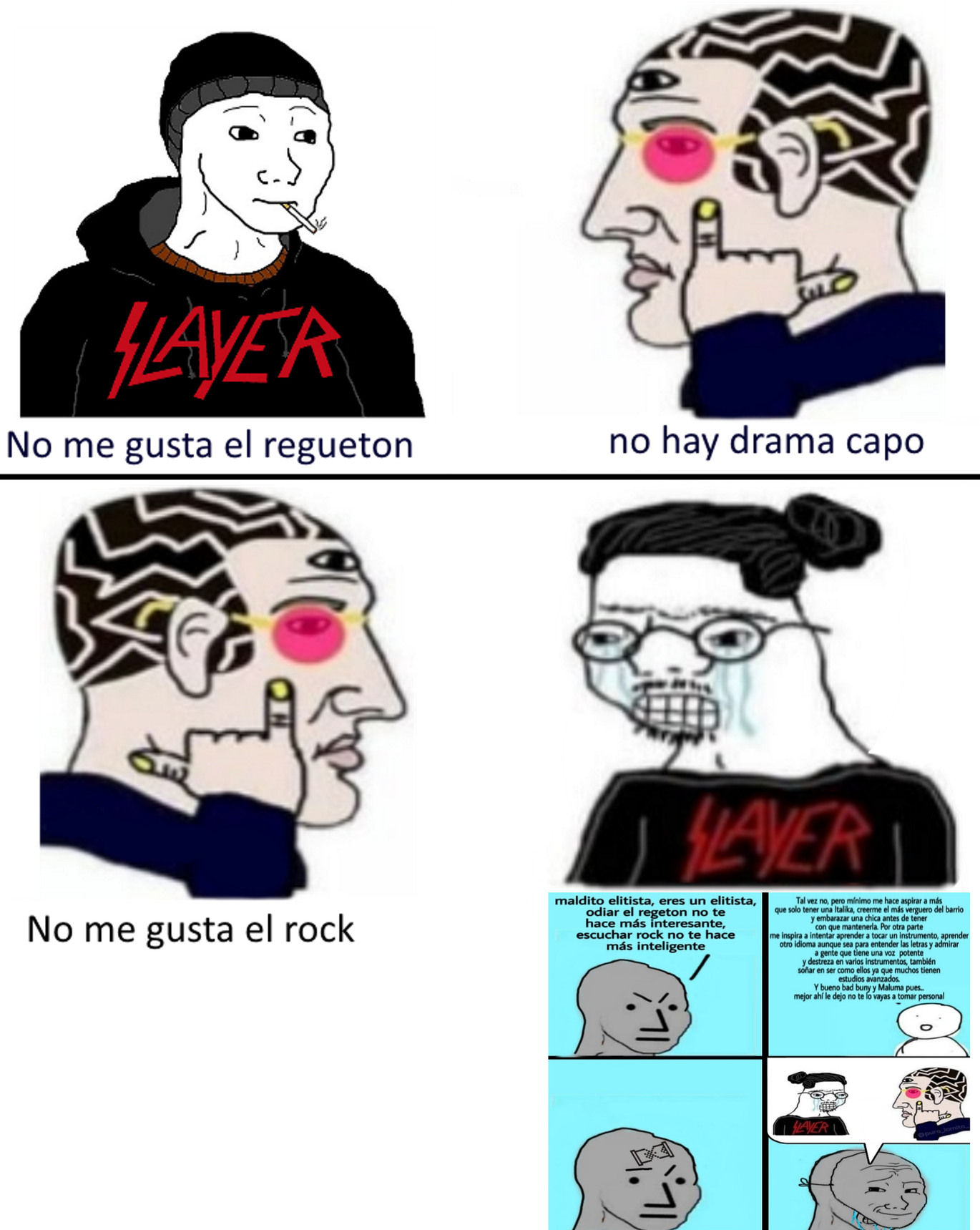 aguante slayer igual - meme