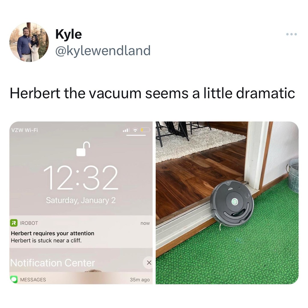 Herbert clearly can’t work under pressure - meme