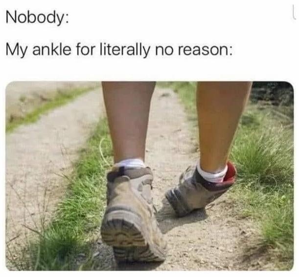 Ankle - meme