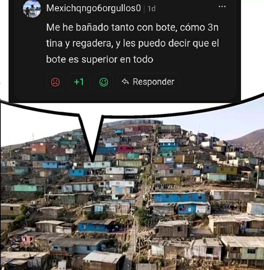 Potente el tercermundismo - meme