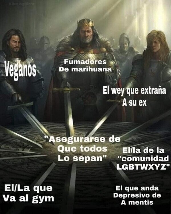 Comunidades bocazas - meme
