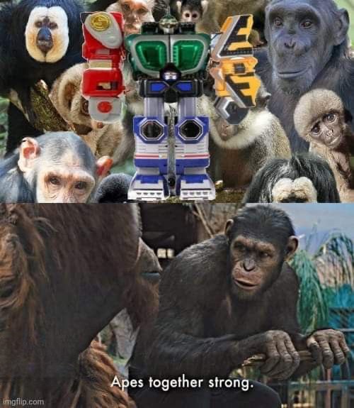 Mechs of the same creature / type would be cool - meme