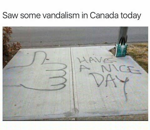 Canadians are the best - meme