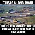 That's a long train