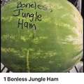 Boneless jungle ham