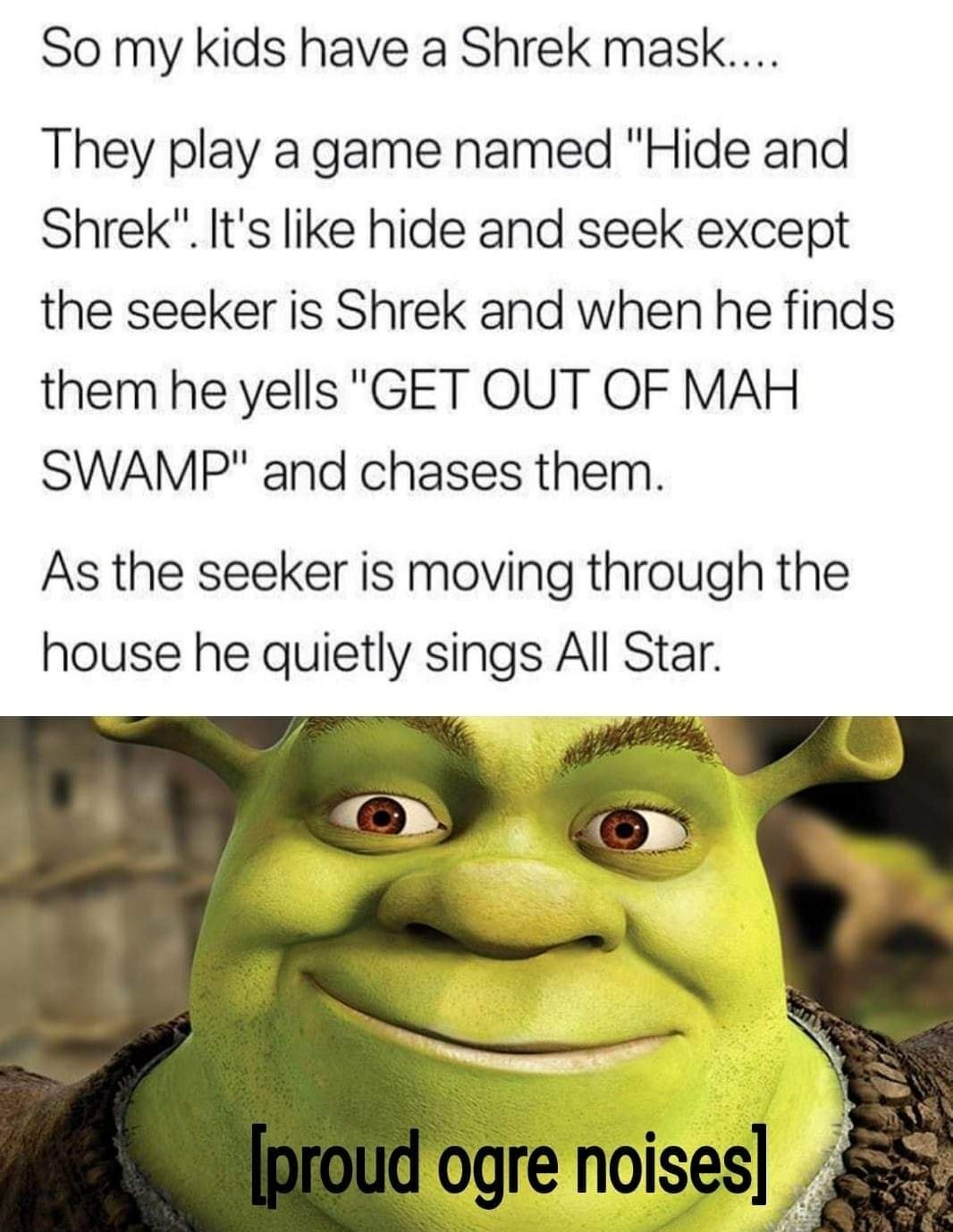 Shrek is love, Shrek is life - meme