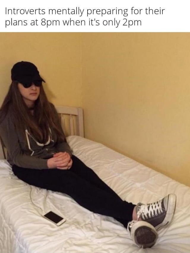 Me prepping for 8PM plans at 2PM like it’s war - meme