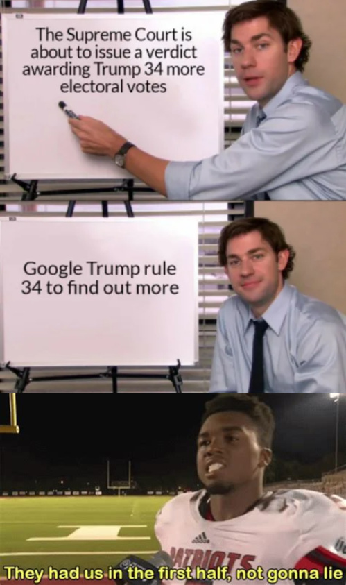Trump Rule 34 - meme