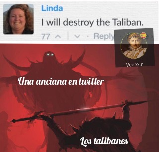 Los talibanes: ni modo toca desaparecer - meme