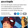 No es un meme, estoy enojado. Spiderman gay lo que faltaba >:(