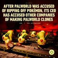 Palworld accusing other companies of cloning them lol