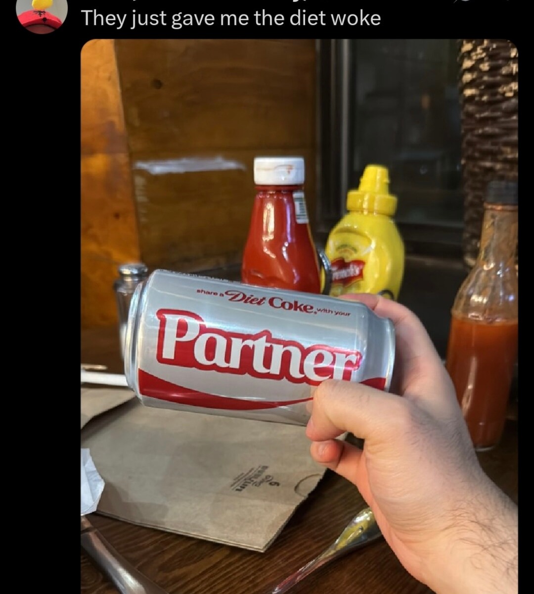 They served me woke juice instead of Diet Coke and now I see in 4D - meme
